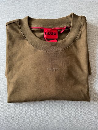 Camiseta Hugo Boss Marrón Talla M
