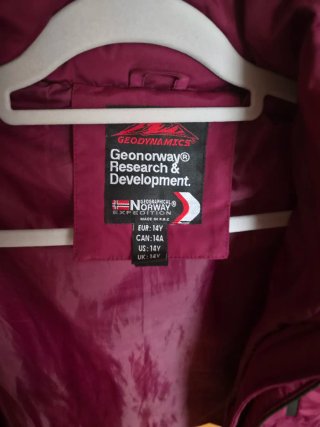 Chaqueta Geographical Norway Morada