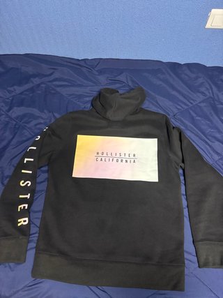 Sudadera Hollister Negra Talla M