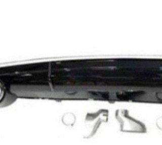 Difusor Trasero Audi A7 2015-2018 Look RS7 ABS