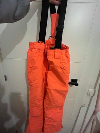Pantalón de esquí y snow naranja