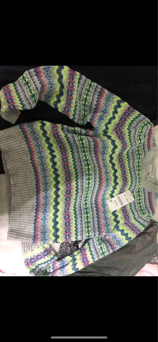 Jersey Oysho Gris Multicolor Talla XS