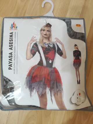 Disfraz de Payasa Asesina Halloween