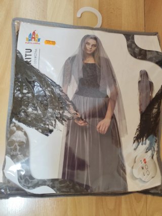Disfraz Halloween novia asesina