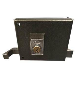Cerradura - cvl - 125ar/10/1 - marrón - pestillo d