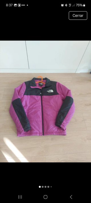 Chaqueta The North Face Morada y Negra