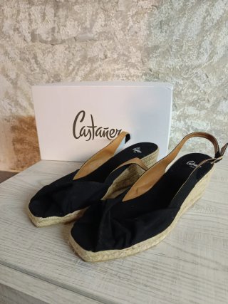 Sandalias Castañer Negras