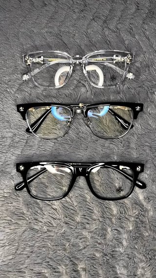 3 Gafas Chrome Hearts