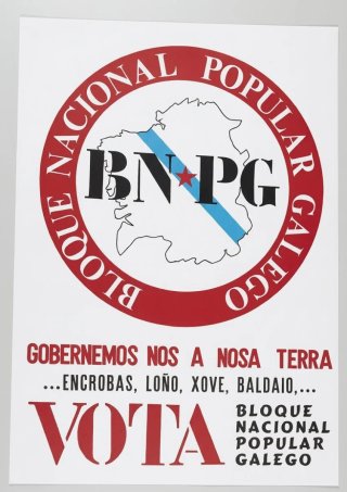 cartel historico bn-pg vota bloque nacional
