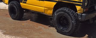 Ruedas en 31-10.5-r15 y llanta r15-12.5