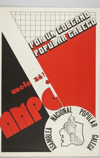 cartel anpg por un goberno popular galego