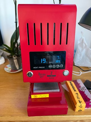 Prensa Automática Rosin Poppins Lab 2 Ton