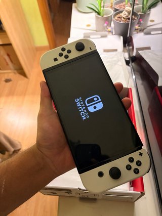 Nintendo Switch OLED Blanca