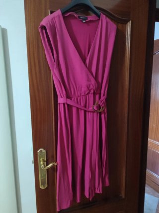 Vestido midi Cortefiel