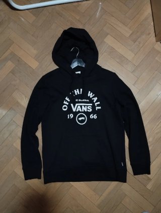 Sudadera Vans Negra con Capucha
