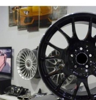 Juego de 4 Llantas 18 CH Gloss Black B001