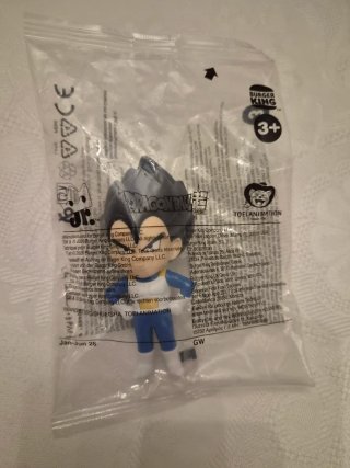 Figura Vegeta Dragon Ball Burger King