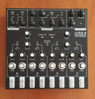 Sintetizador Soma Lyra 8