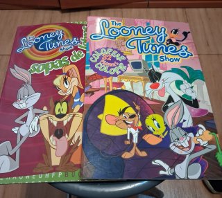 2 libros The Looney Tunes Show. Ambos por 2 euros