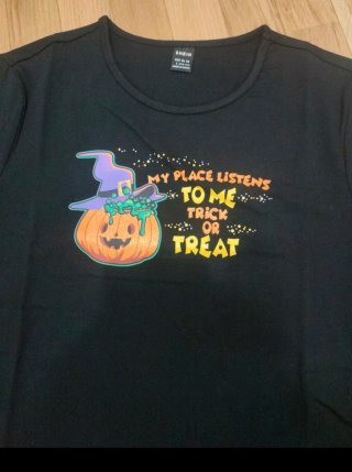Sudadera Halloween Shein Negra Talla L
