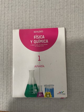 Física y química, 1 Bachillerato
