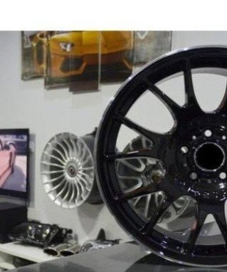 Juego de 4 Llantas 18 CH Gloss Black B001