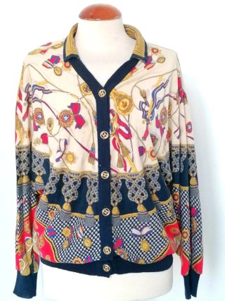 Blusa Vintage Estampada