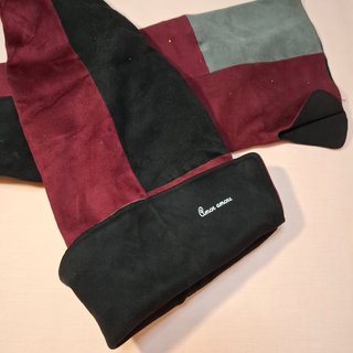 Botas Altas Patchwork de Ante