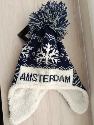Gorro de punto con pompón Amsterdam