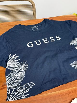 Camiseta Guess Azul original