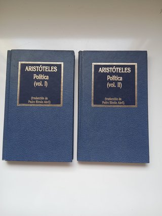 Política, Aristóteles.
