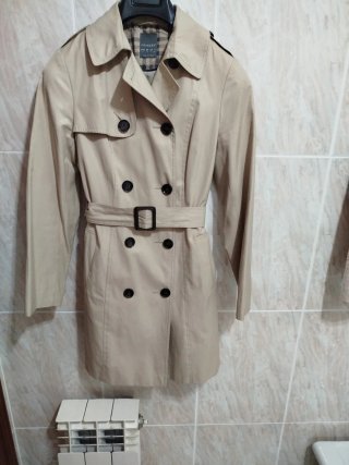 Gabardina Beige Primark Talla S