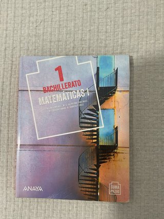 Matemáticas I, 1 Bachillerato