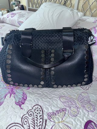 Bolso Grande Negro con Tachuelas