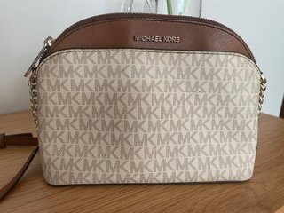 Bolso Michael Kors Beige y Marrón