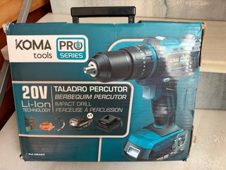 Taladro Percutor Koma Tools 20V