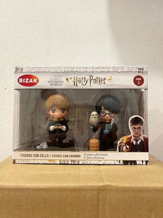 Pack 2 Figuras Harry Potter con sello
