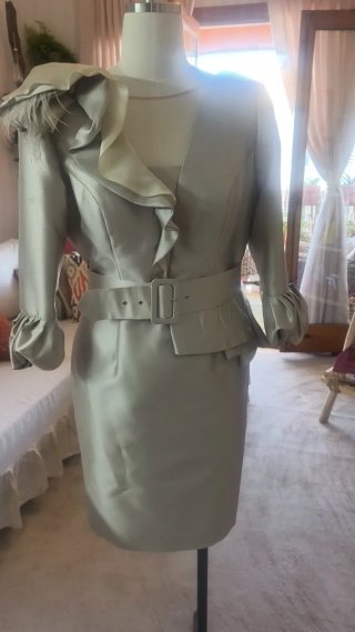Vestido Valerio Luna novia mayor o eventos de gala