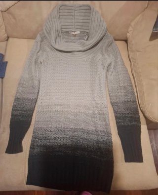 Jersey de punto con cuello vuelto