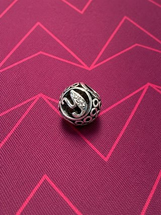 Charm de Acero Letra Y con Circonitas