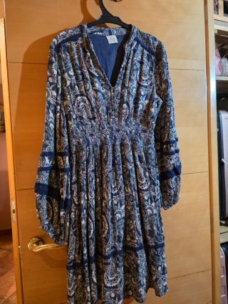 Vestido mini estampado