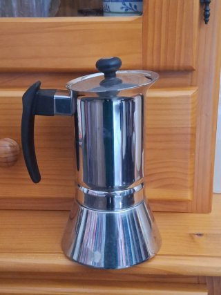 Cafetera Italiana de Acero Inoxidable