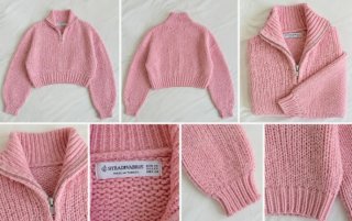 Jersey corto rosa Stradivarius