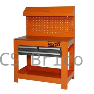 Mesa Trabajo Metálica Tres Cajones Alyco 170798
