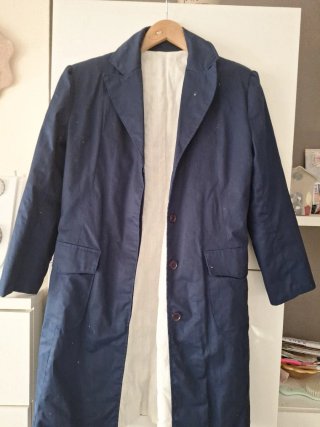 Gabardina Azul