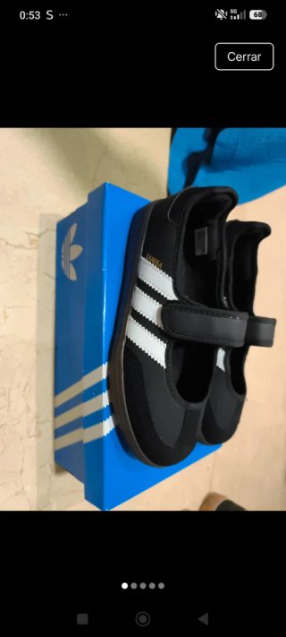 Zapatillas Adidas Samba con velcro