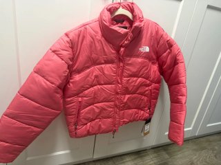 Chaqueta de invierno The North Face rosa Talla L