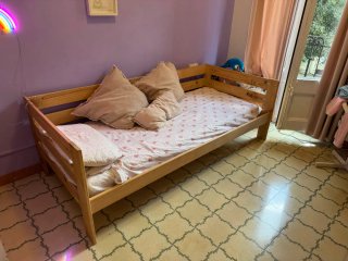 Cama Infantil-Juvenil de Madera