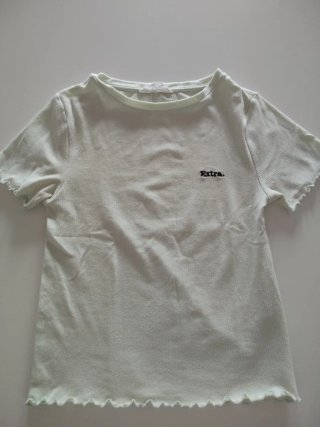 Camiseta de manga corta blanca