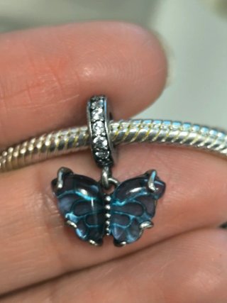 Charm Mariposa Azul Pandora